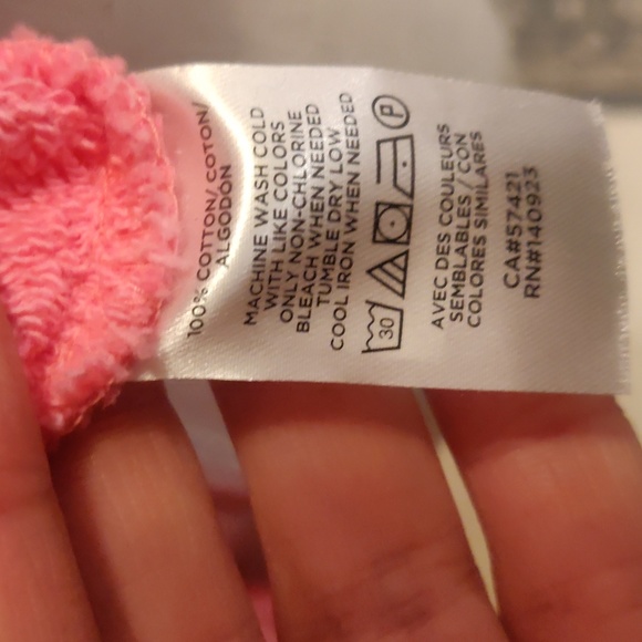 Loft Light Bubblegum Pink Puff Sleeve 100% cotton Sweatshirt Size Xs - Picture 8 of 8